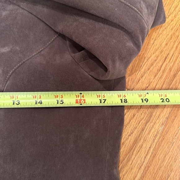 Vintage Doncaster Jacket Brown Fully Lined Zip Closure Size 4/6 - Picture 11 of 14